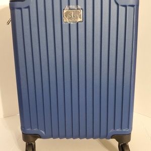 Verdi Dark Lake Blue 360 Turn Suit Case
